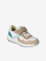 Elastische synthetische baskets voor kinderen veel beige