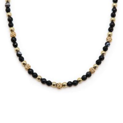 Karma Ketting Spiral Tuscan Sun XXS Gold Crystal