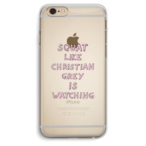Christian Grey: iPhone 6 Plus / 6S Plus Transparant Hoesje