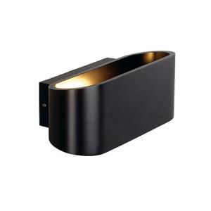 SLV WandlampOssa R7S 18cm zwart - 151450