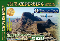 Wandelkaart Hiking maps Cederberg Hike the (2-kaarten set) | Tracks4Africa