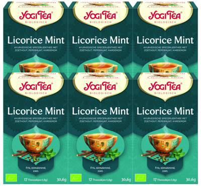 Yogi Tea Licorice Mint Voordeelverpakking