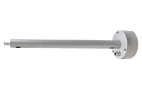 WAX wandarm grijs aluminium 500mm