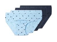 lupilu 4 kinder onderbroeken (Donkerblauw/blauw, 110/116)