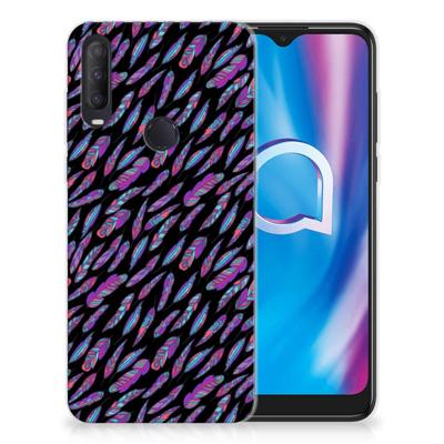 Alcatel 1S (2020) | TPU bumper | Feathers Color Alcatel 1S (2020) | TPU bumper | Feathers Color