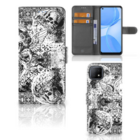 Telefoonhoesje met Naam OPPO A73 5G Skulls Angel