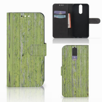 Huawei Mate 10 Lite Book Style Case Green Wood - thumbnail