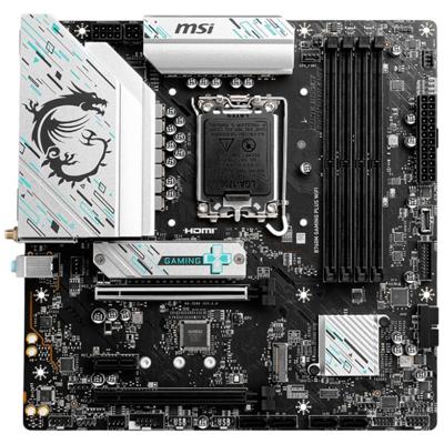 MSI B760M Gaming Plus Wifi Moederbord Socket Intel LGA 1700 Vormfactor Micro-ATX Moederbord chipset Intel® B760