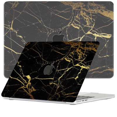 Lunso MacBook Air 13 inch (2022-2025) cover hoes - case - Marble Nova