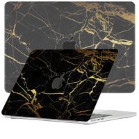 Lunso MacBook Air 13 inch M2/M3 (2022-2024) cover hoes - case - Marble Nova