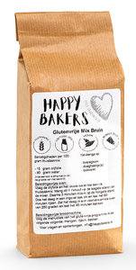 Happy Bakers Glutenvrije Mix Bruin