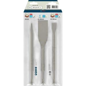 Bosch Professional Beitelset PRO SDS-Plus 3-delig - 2607019159