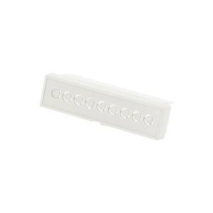 Hammond Electronics 1597D3MTCKO Klemmenafdekking ABS-PC Grijs (l x b x h) 53 x 20 x 14 mm 1 stuk(s)