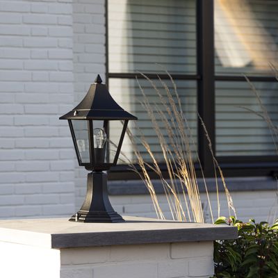 Livorno Sokkellamp Zwart Livorno Sokkellamp Zwart