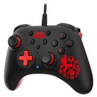 Hori HORIPAD Turbo Mario Zwart, Rood Gamepad Nintendo Switch - thumbnail
