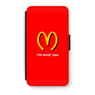 I'm lovin' you: iPhone XS Flip Hoesje