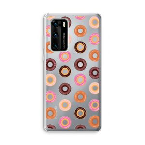 Donuts: Huawei P40 Transparant Hoesje