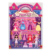 Melissa & Doug Herbruikbare Extradikke Stickers Prinsessen - thumbnail