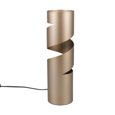 LED Tafellamp - Trion Rasta - GU10 Fitting - 1 lichtpunt - Koffie - Metaal