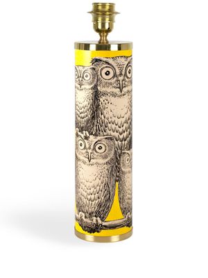 Fornasetti base de lampe Civette - Jaune