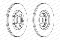 Ferodo Remschijf DDF1706C - thumbnail