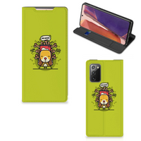 Samsung Galaxy Note20 Magnet Case Doggy Biscuit - thumbnail