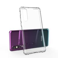 Schokbestendige transparante TPU softcase voor Huawei P30 (transparant)