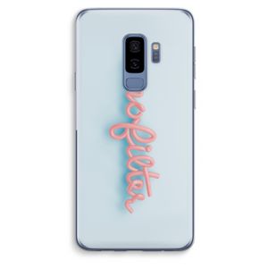 #nofilter: Samsung Galaxy S9 Plus Transparant Hoesje