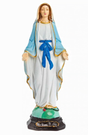 Beeld van Heilige Maria Miraculeuse – Handgeschilderd - Spirituele beelden - Spiritueelboek.nl - thumbnail