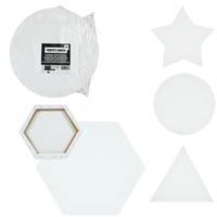 Canvas schildersdoek 30 cm 4 assorti set van 4 B-keus | 6 stuks