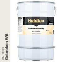 Holdbar Badkamercoating Gebroken Wit (RAL 9010) 10 kg