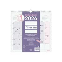 Muurkalender Finocam Multicolour Papier 30 x 30 cm