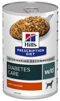 Hill&apos;s Prescription Diet w/d Diabetes Care hondenvoer nat met Kip 12x370g blik