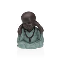 Decoratieve figuren Versa Hars Boeddha 6,5 x 10 x 8,5 cm