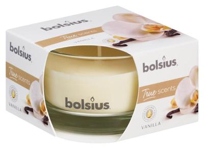 Bolsius True Scents geurglas 80/50 vanille