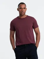 Ombre - Karite - T-Shirt Heren - Bordeaux - Modaitalia