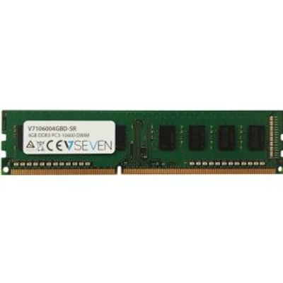 V7 4GB DDR3 1333Mhz 4GB DDR3 1333MHz geheugenmodule - [V7106004GBD-SR]