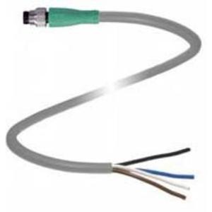 Pepperl+Fuchs 240807-100006 Sensor/actuator connector, geassembleerd Aantal polen (sensoren): 4 3 m 1 stuk(s)