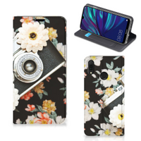 Huawei Y7 hoesje Y7 Pro (2019) Stand Case Vintage Camera - thumbnail