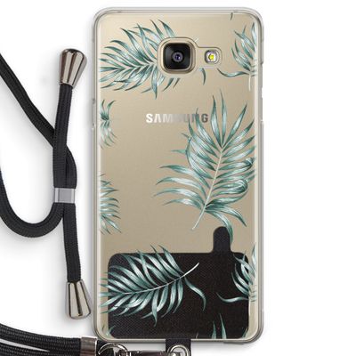 Simple leaves: Samsung Galaxy A5 (2016) Transparant Hoesje met koord