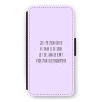 Ochtendhumeur: iPhone 11 Pro Max Flip Hoesje