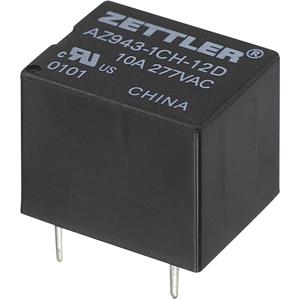 Zettler Electronics AZ943-1CH-12DE Printrelais 12 V/DC 15 A 1x wisselcontact 1 stuk(s)
