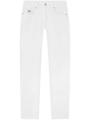 Versace jean Medusa Head à coupe droite - Blanc