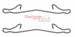 Accessoireset, schijfremblok GREENPARTS METZGER, u.a. für Ford, Fiat, Dacia, KIA, Mazda, Toyota, Volvo, Lancia, Renault, Smart, Opel