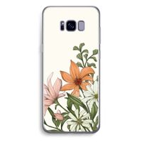 Floral bouquet: Samsung Galaxy S8 Plus Transparant Hoesje