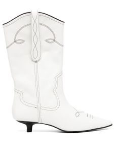 Senso bottines Francesca I en cuir 40 mm - Blanc