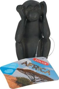 Zolux ornament afrika aap horen (10,5X5X6 CM)