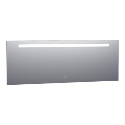 Brauer Garnet Spiegel - Rechthoekig - 200 cm - met Directe LED-Verlichting - Dimbaar - met Touchbediening