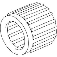 1590/36  (50 Stück) - End-spout for tube 47mm 1590/36