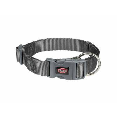 Hondenhalsband Trixie New Premium Grafiet L/XL 40-65 cm